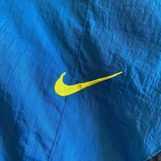 画像6: OLD【NIKE】3 COLOR PATCHWORK PATTERN DESIGN NYLON TRACK JACKET / Ladies L / MADE IN USA  (6)