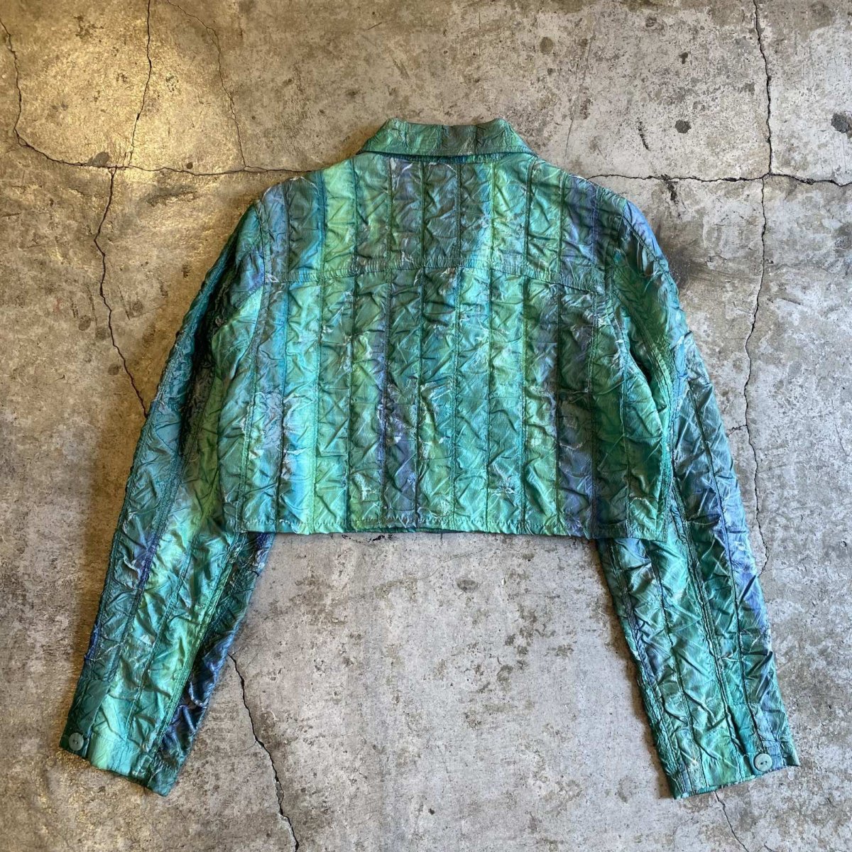 画像2: LUSTER MIX COLOR SHORT DESIGN JACKET / Ladies M (2)