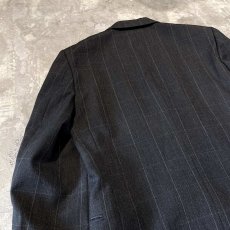 画像9: ALL OVER CHECK PATTERN DOUBLE BREASTED TAILORED JACKET / Mens M (9)