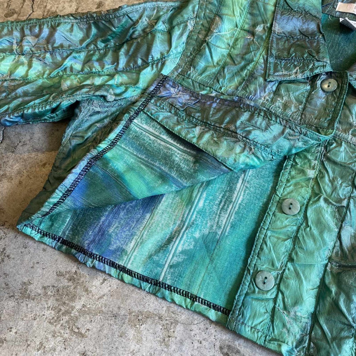 画像7: LUSTER MIX COLOR SHORT DESIGN JACKET / Ladies M (7)