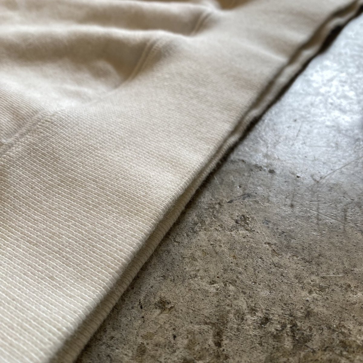 画像11: 【ACG】WHITE COLOR ONE POINT DESIGN DRAW CORD SWEAT HOODIE / Ladies L (11)