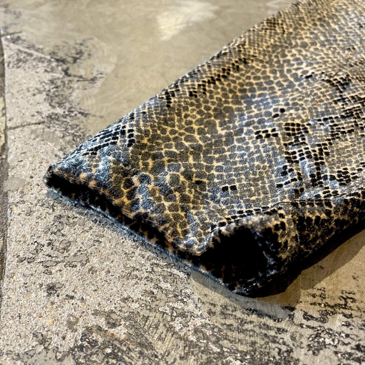 画像7: ALL OVER PYTHON PATTERN SUP UP L/S TOPS / Mens L (7)