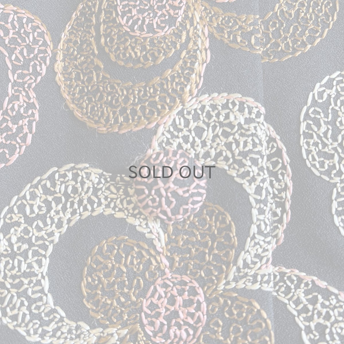 画像8: ALL OVER FLOWER EMBROIDERY PATTERN SHORT DESIGN JACKET / Ladies M (8)