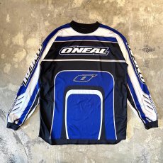 画像1: "O'NEAL" PRINTED MOTORCYCLE L/S SHIRT / Mens L(XL) (1)