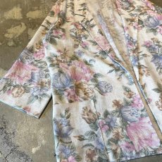 画像5: FLORAL GRAPHIC PATTERN TAILORED JACKET / Mens M (5)