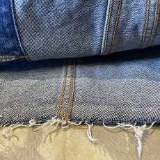 画像9: 【Wiz&Witch】"WANDERER" NO COLLAR ZIP UP DENIM JACKET / OS (9)