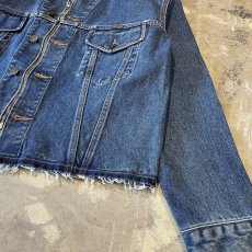 画像7: 【Wiz&Witch】"WANDERER" NO COLLAR ZIP UP DENIM JACKET / OS (7)
