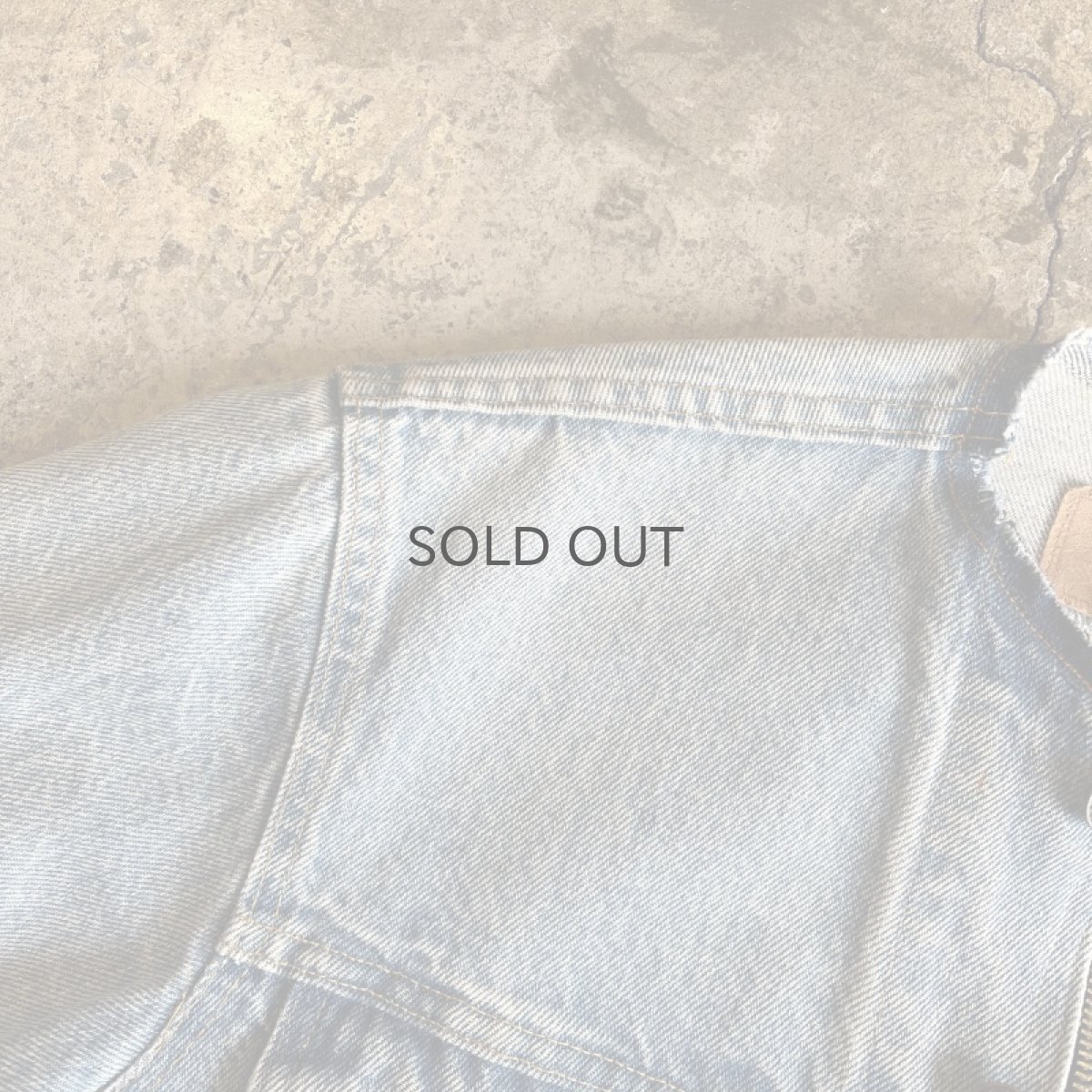 画像9: 【Wiz&Witch】"WANDERER" NO COLLAR ZIP UP DENIM JACKET / OS (9)