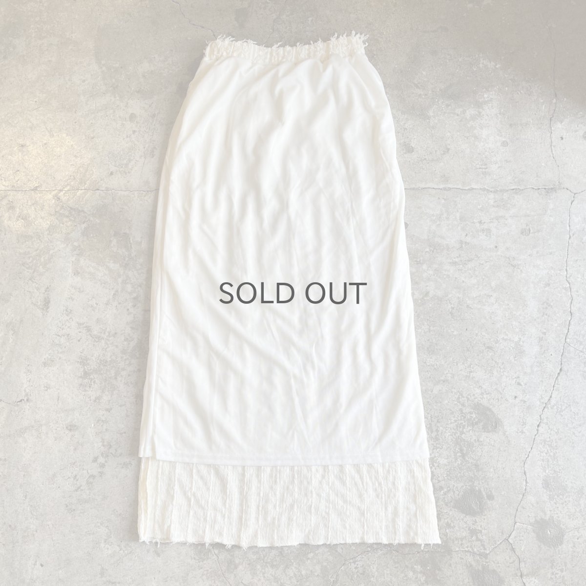 画像3: ALL OVER SHORT FRINGE DECORATIVE DESIGN SKIRT / W23~W33 (3)