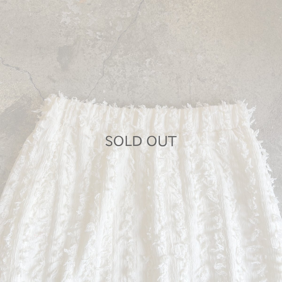 画像7: ALL OVER SHORT FRINGE DECORATIVE DESIGN SKIRT / W23~W33 (7)