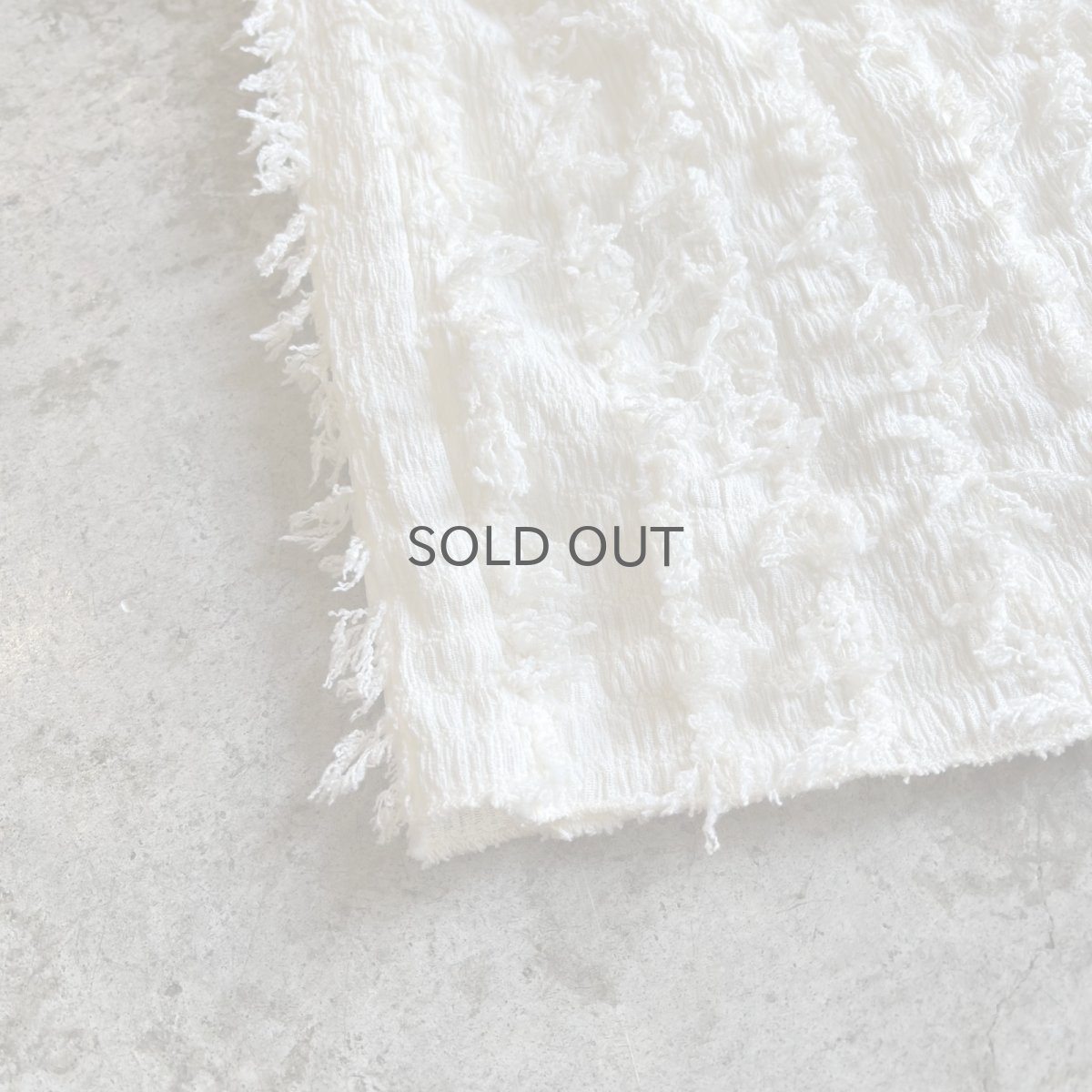 画像4: ALL OVER SHORT FRINGE DECORATIVE DESIGN SKIRT / W23~W33 (4)