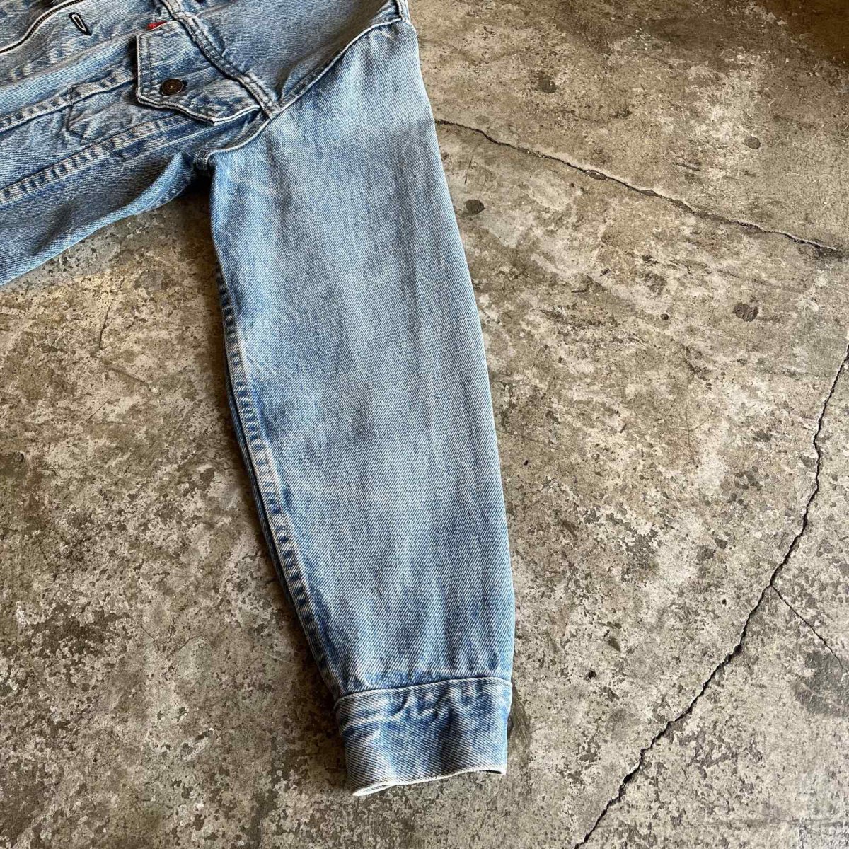 画像7: 【Wiz&Witch】"WANDERER" NO COLLAR ZIP UP DENIM JACKET / OS (7)