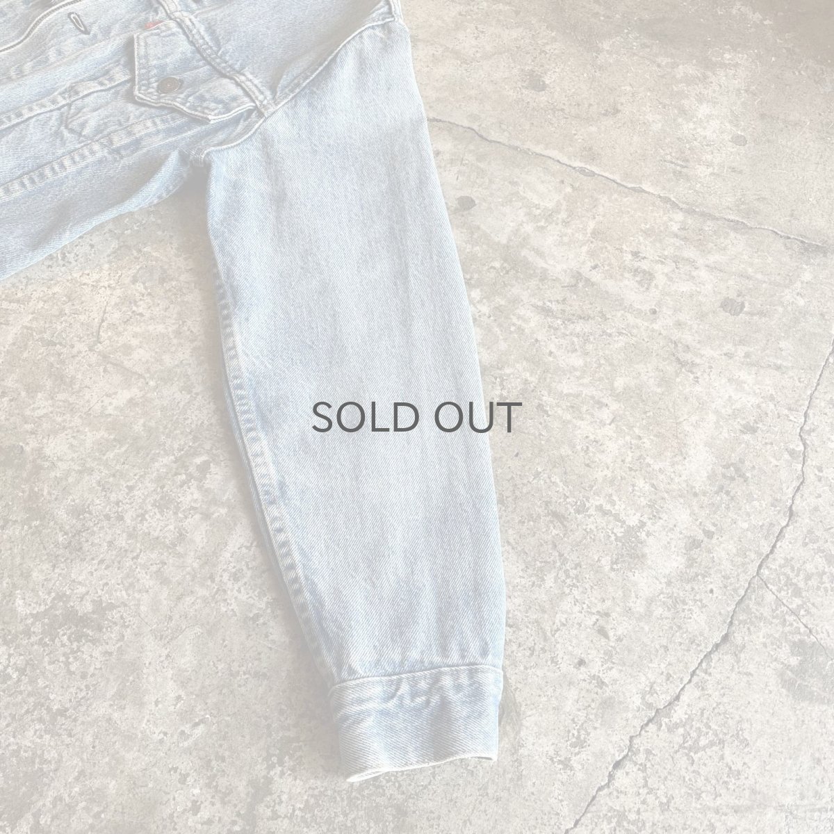 画像7: 【Wiz&Witch】"WANDERER" NO COLLAR ZIP UP DENIM JACKET / OS (7)