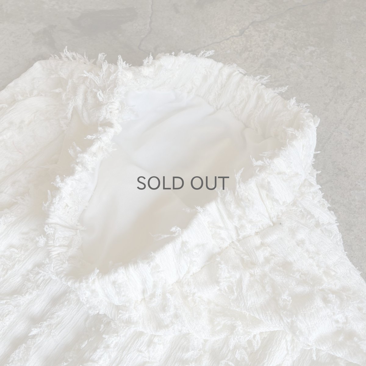 画像9: ALL OVER SHORT FRINGE DECORATIVE DESIGN SKIRT / W23~W33 (9)