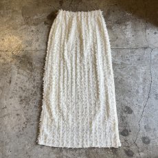画像1: ALL OVER SHORT FRINGE DECORATIVE DESIGN SKIRT / W23~W33 (1)