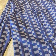 画像5: 【GIRBAUD】ALL OVER PATTERN L/S SHIRT / Mens S(M) / MADE IN USA (5)