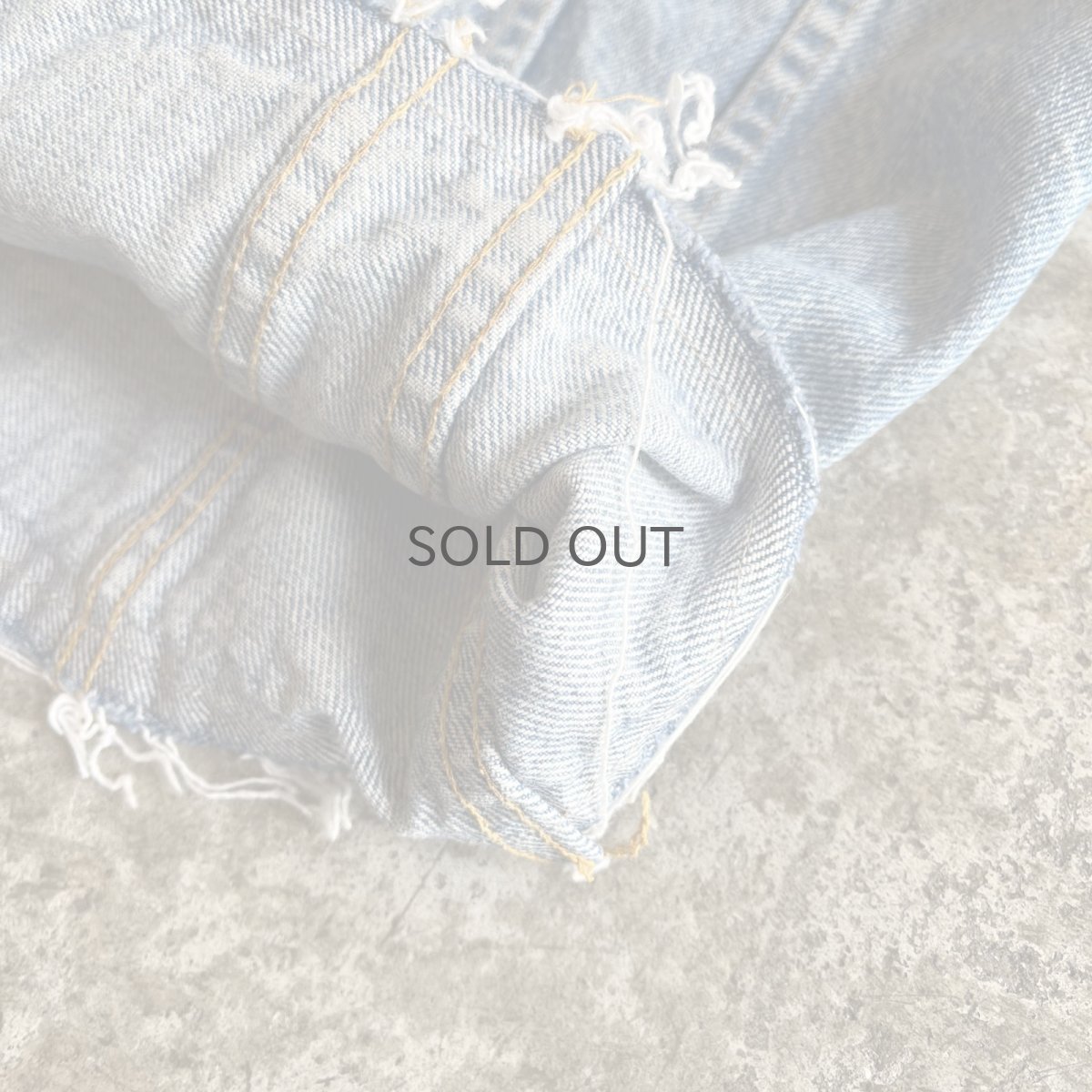 画像5: 【Wiz&Witch】"WANDERER" NO COLLAR ZIP UP DENIM JACKET / OS (5)