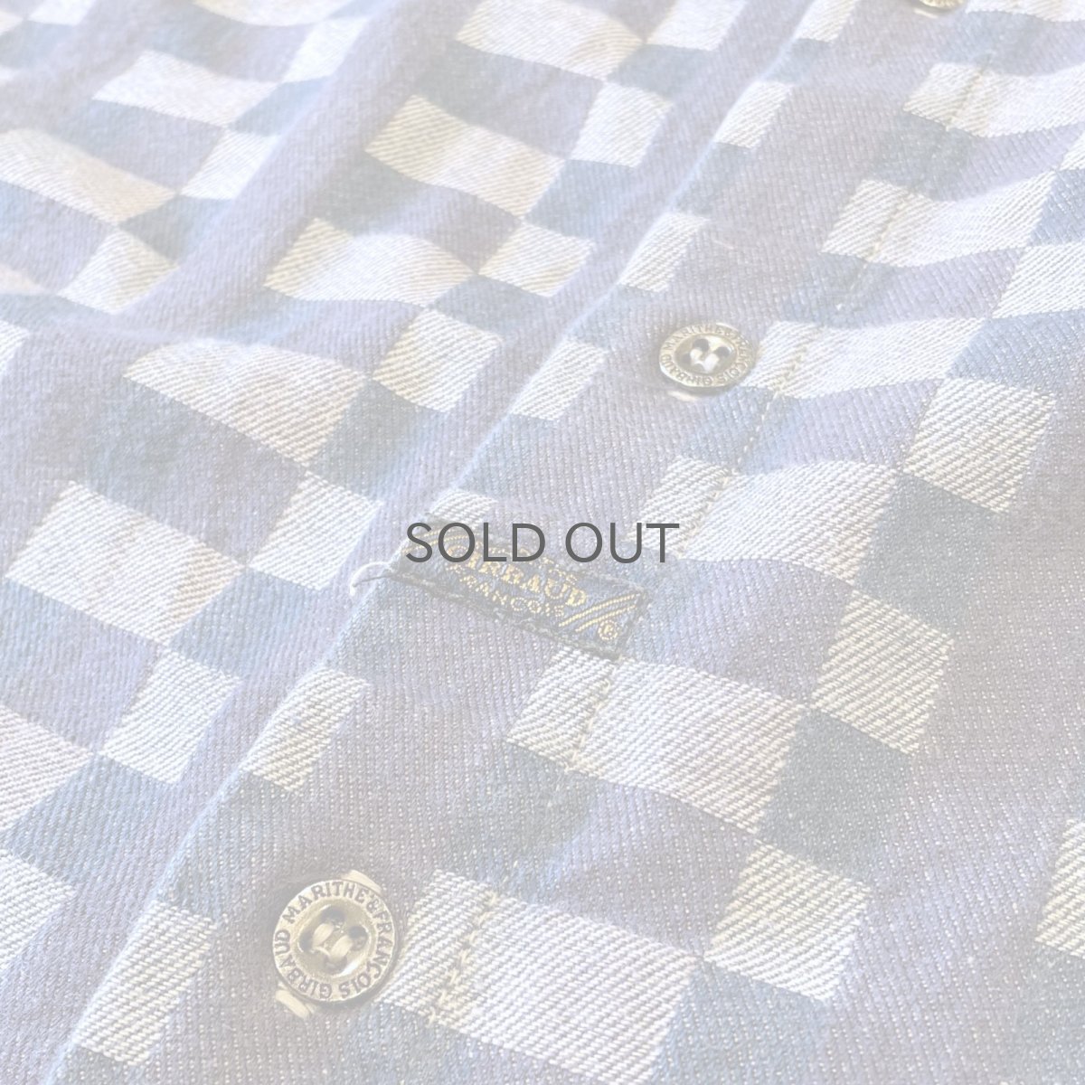 画像10: 【GIRBAUD】ALL OVER PATTERN L/S SHIRT / Mens S(M) / MADE IN USA (10)