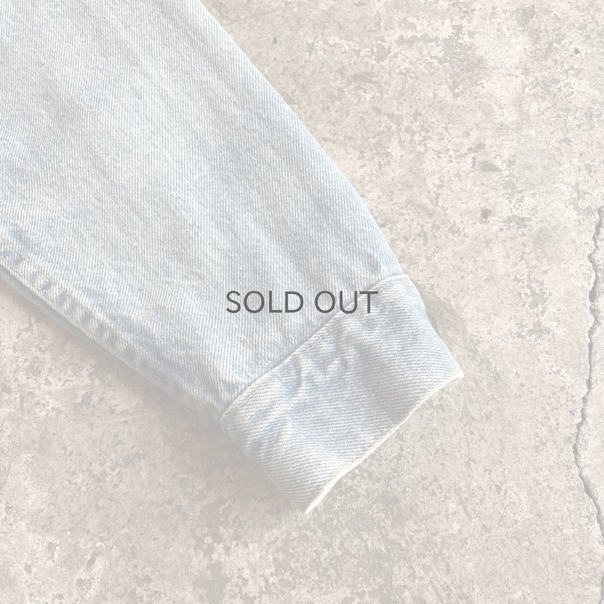 画像6: 【Wiz&Witch】"WANDERER" NO COLLAR ZIP UP DENIM JACKET / OS (6)