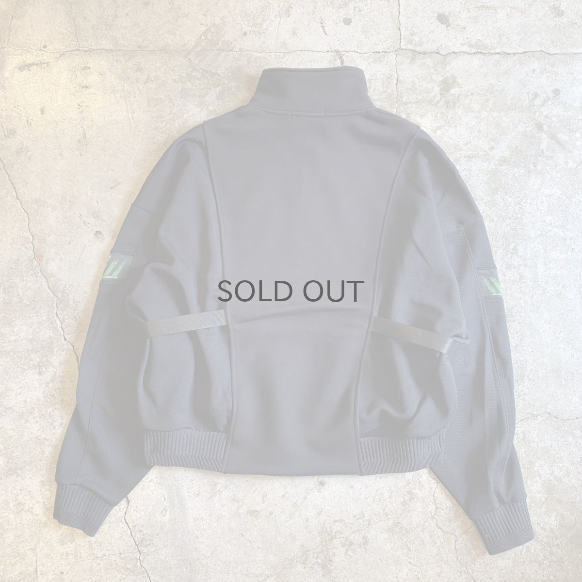 画像2: 【Wiz&Witch】"UNITED" SPORTY HALF ZIP SWEAT / OS (2)