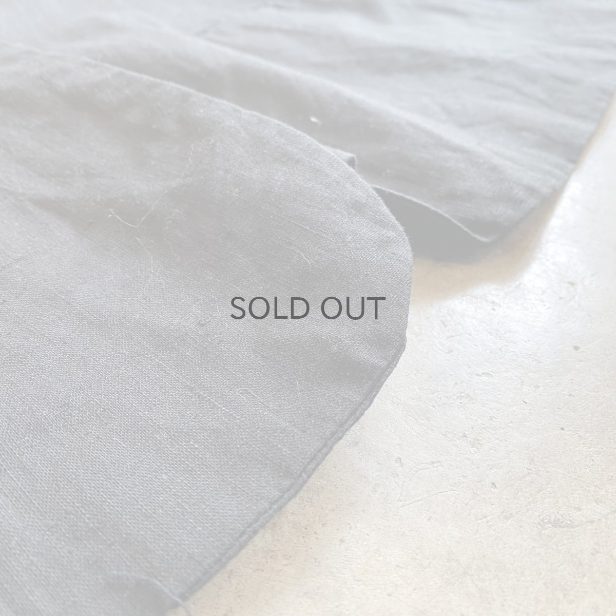 画像12: BLACK COLOR LINEN OVER SIZE TAILORED JACKET / Ladies L (12)