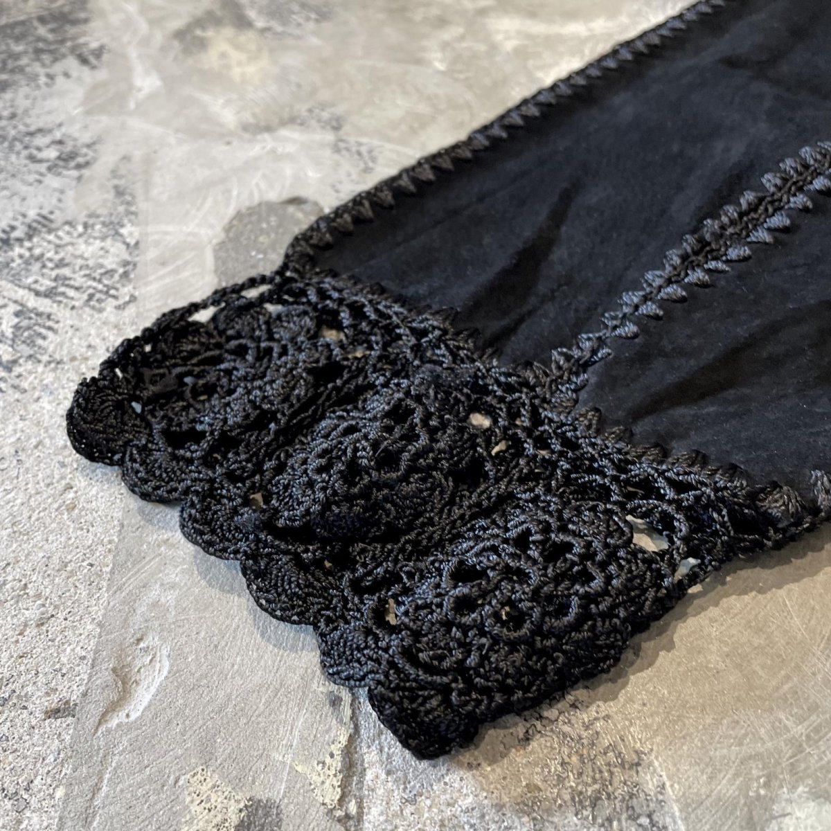 画像7: SUEDE LEATHER PATCHWORK & LACE UP CARDIGAN / Mens M (7)