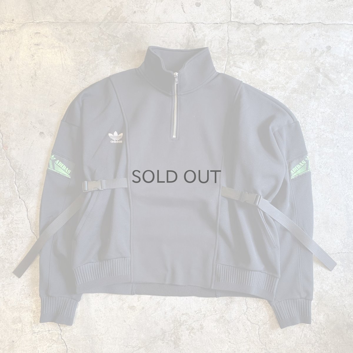 画像1: 【Wiz&Witch】"UNITED" SPORTY HALF ZIP SWEAT / OS (1)