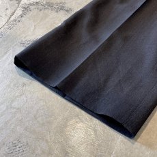 画像8: SIDE STUDS DECORATIVE BLACK COLOR SLACKS / W31 (8)