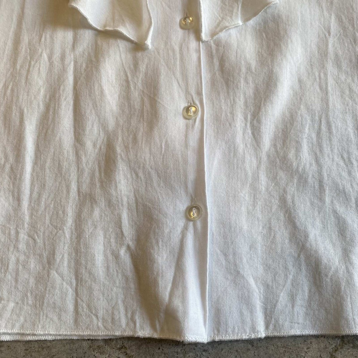 画像5: DESIGN BIG COLLAR SHORT BLOUSE / Ladies M (5)