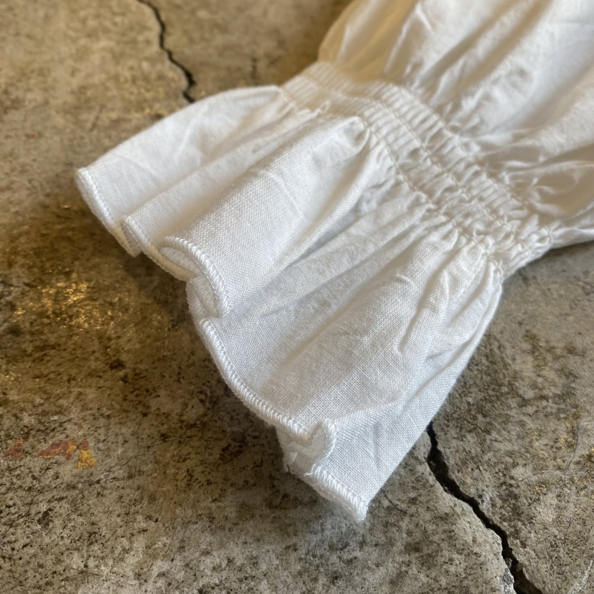 画像7: DESIGN BIG COLLAR SHORT BLOUSE / Ladies M (7)