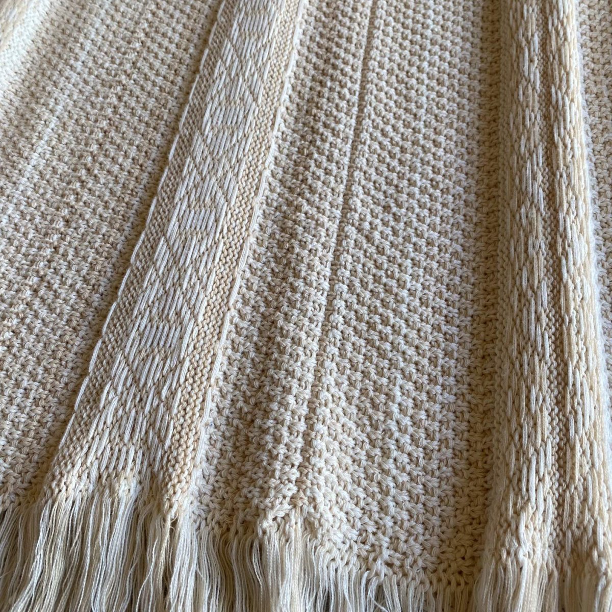 画像5: POINT FRINGE COTTON KNIT LONG DESIGN SKIRT / W24~W31 (5)