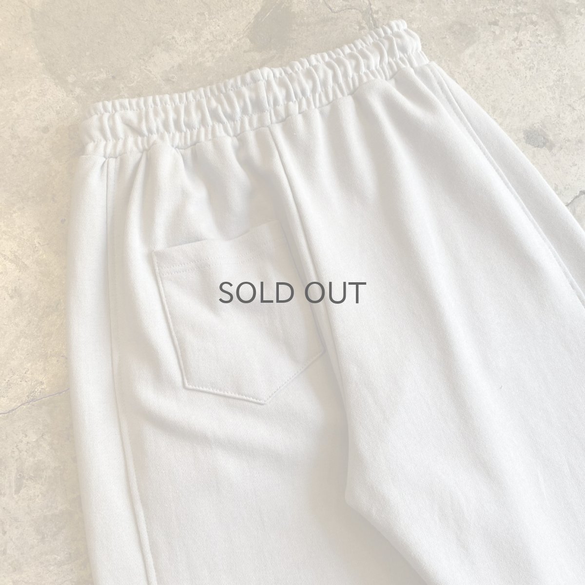 画像10: LIGHT BLUE COLOR DESIGN SWEAT PANTS / FREE~W34 (10)