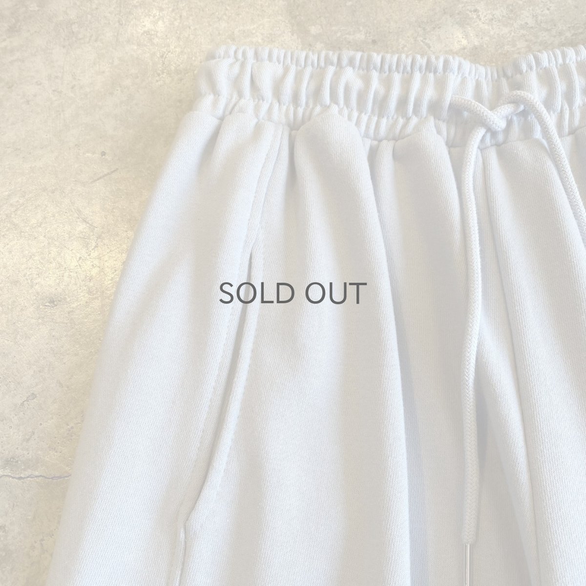 画像6: LIGHT BLUE COLOR DESIGN SWEAT PANTS / FREE~W34 (6)