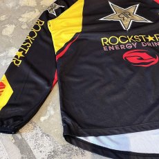画像5: "ROCKSTAR" FRONT PRINTED MOTORCYCLE L/S SHIRT / Mens XL (5)