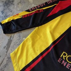画像10: "ROCKSTAR" FRONT PRINTED MOTORCYCLE L/S SHIRT / Mens XL (10)