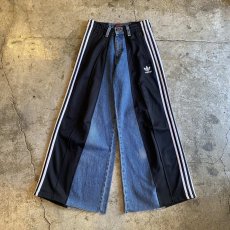 画像1: 【Wiz&Witch】"UNITED" SPORTY DENIM PANTS / OS (1)