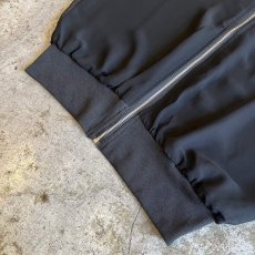 画像4: BLACK COLOR SHEER ZIP UP DESIGN JACKET / Ladies M (4)