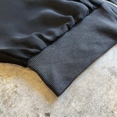 画像3: BLACK COLOR SHEER ZIP UP DESIGN JACKET / Ladies M (3)