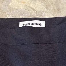 画像10: 【WONDERGROUND】SIDE SLIT SKIRT LAYERED SLACKS / OS (10)