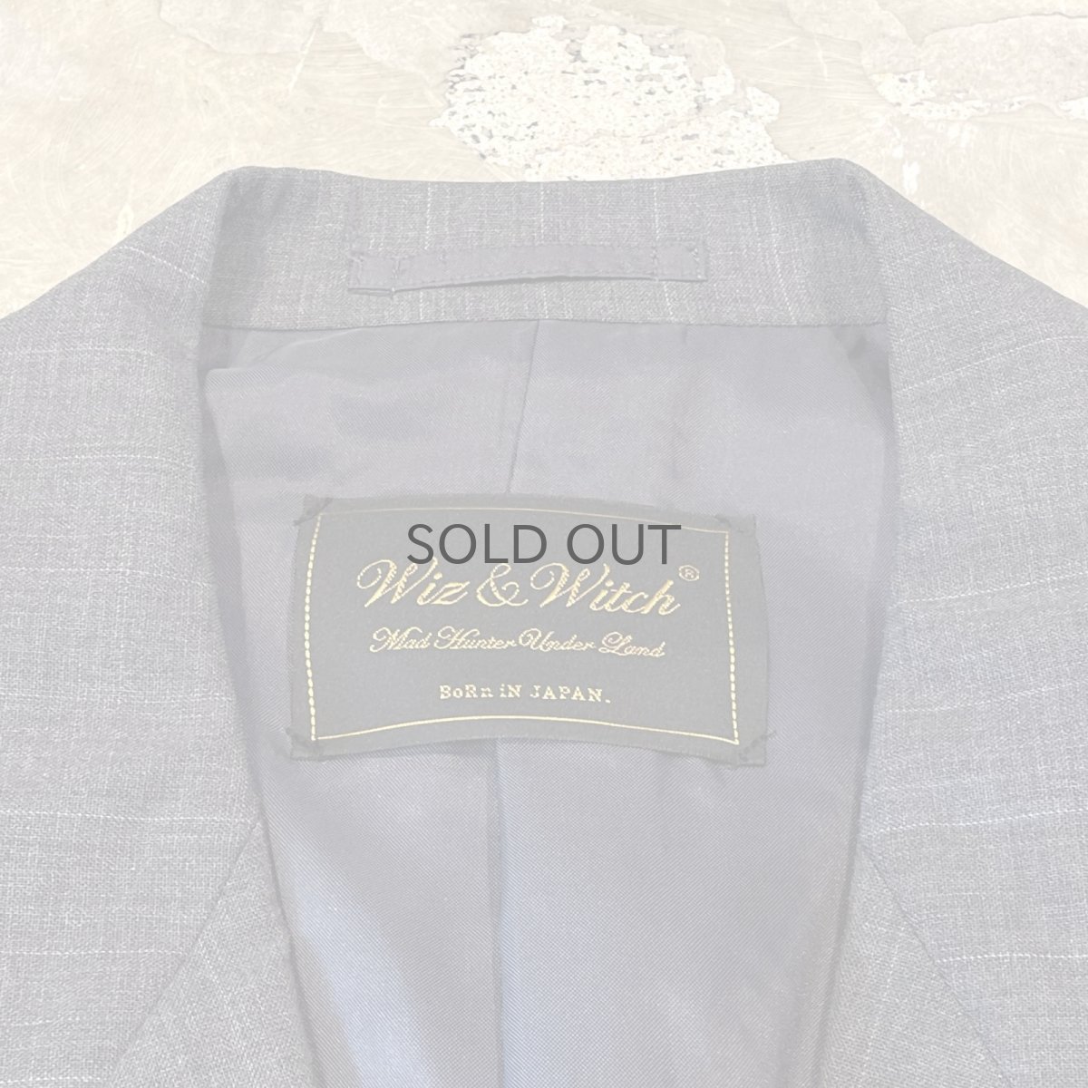 画像10: 【Wiz&Witch】"UNITED" SPORTY TAYLOR JACKET / OS (10)