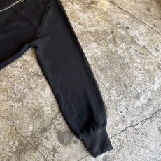 画像6: BLACK COLOR SHEER ZIP UP DESIGN JACKET / Ladies M (6)