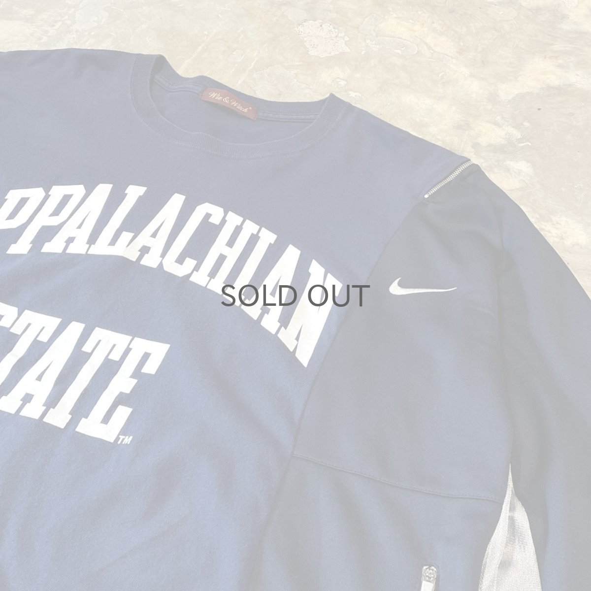 画像4: 【Wiz&Witch】"UNITED" SPORTY COLLEGE L/S TEE / OS (4)