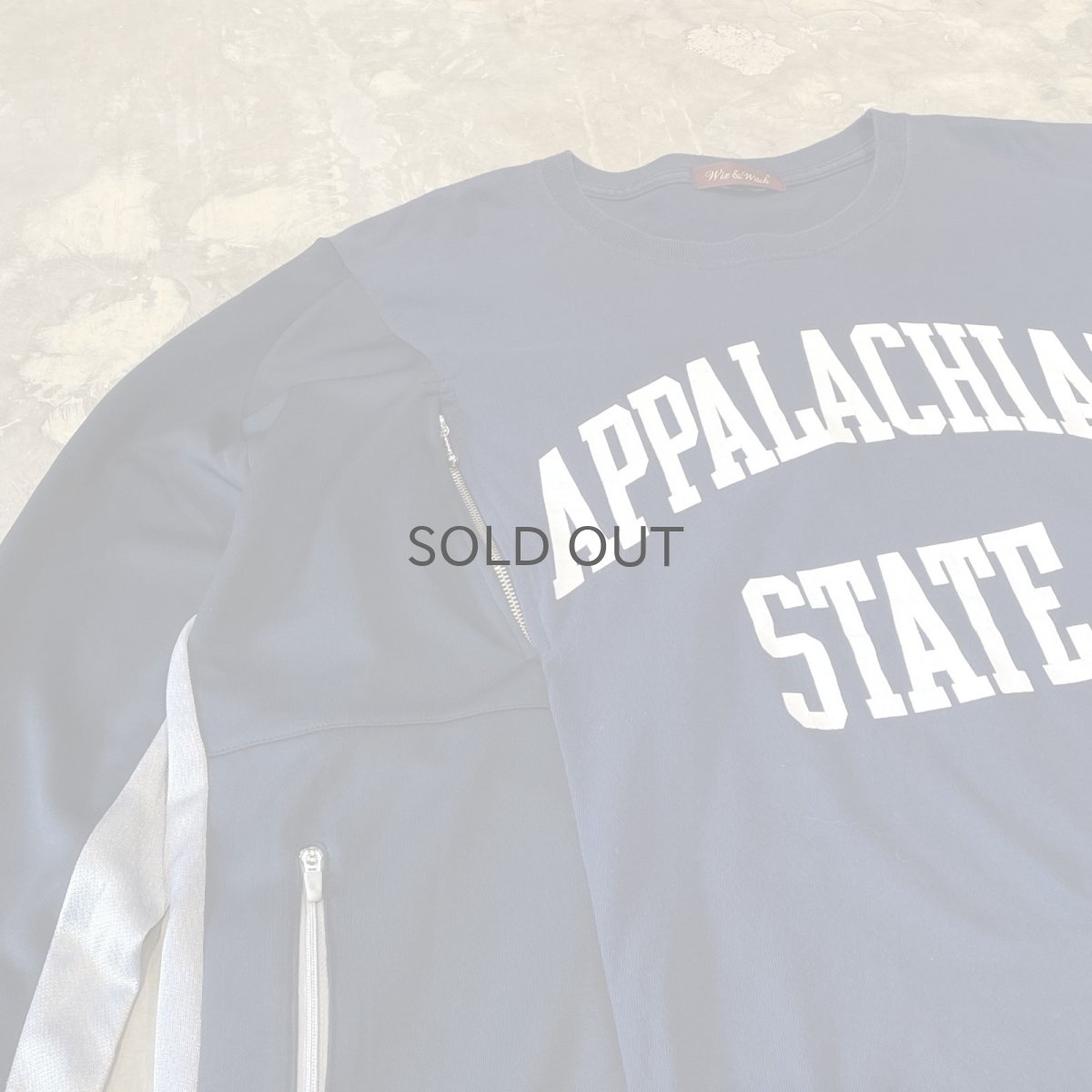 画像3: 【Wiz&Witch】"UNITED" SPORTY COLLEGE L/S TEE / OS (3)