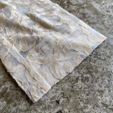 画像9: ALL OVER PATTERN DESIGN SHEER L/S SHIRT / Ladies L (9)