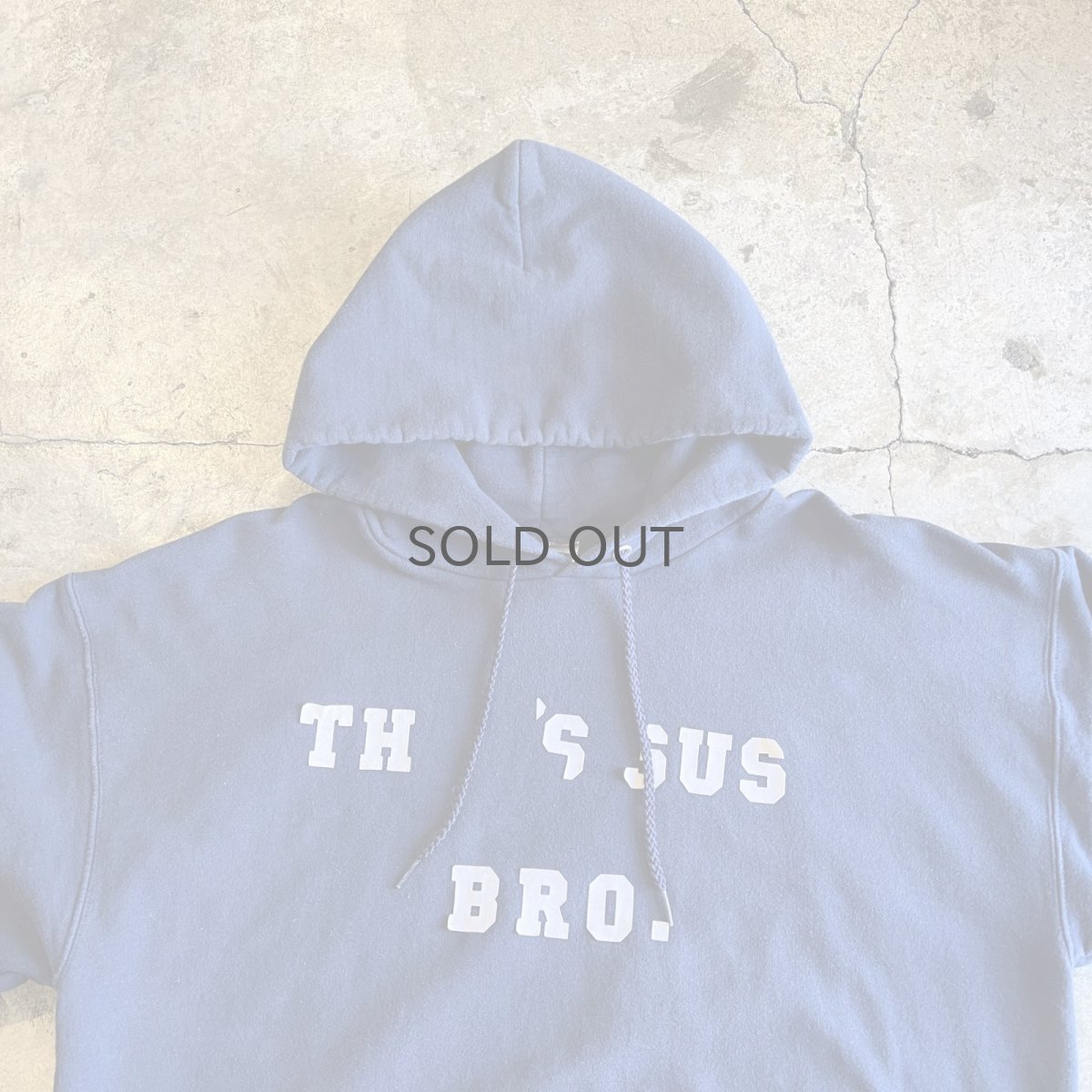 画像8: BOTH SIDES FLOCKY LOGO DESIGN SWEAT HOODIE / Ladies M(38~40) (8)