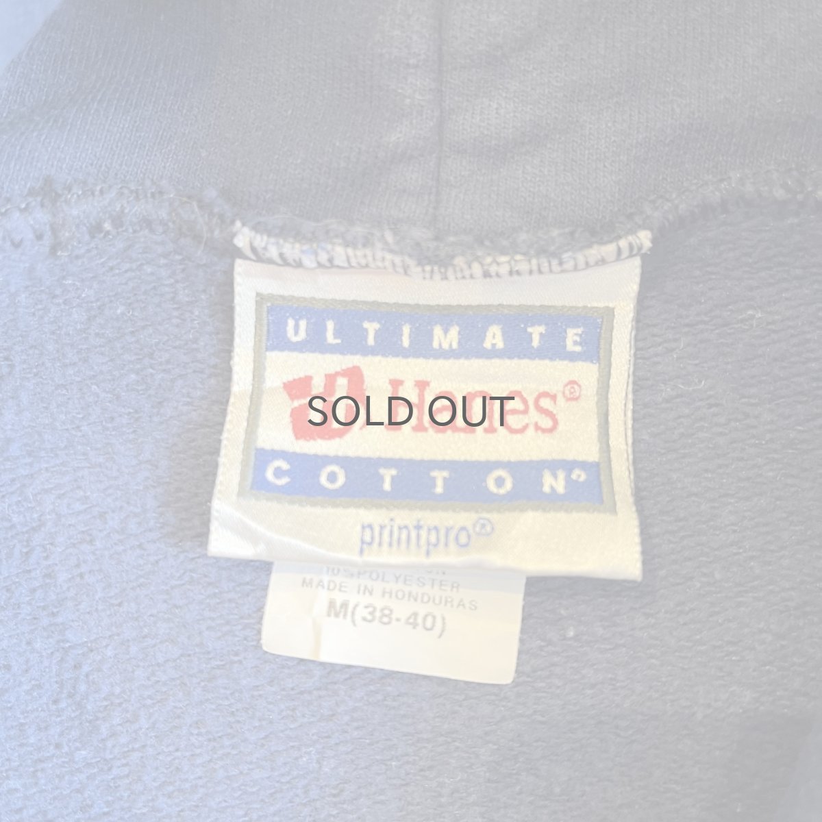 画像13: BOTH SIDES FLOCKY LOGO DESIGN SWEAT HOODIE / Ladies M(38~40) (13)