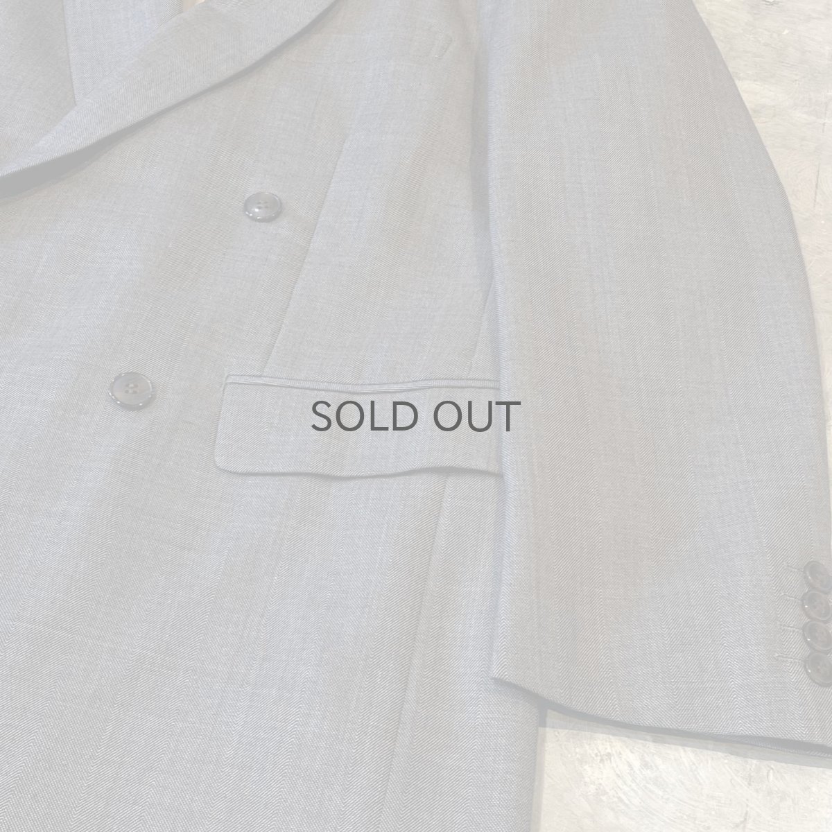 画像6: 【CHRISTIAN DIOR】GOLD LINER DOUBLE BREASTED TAILORED JACKET / Mens L (6)