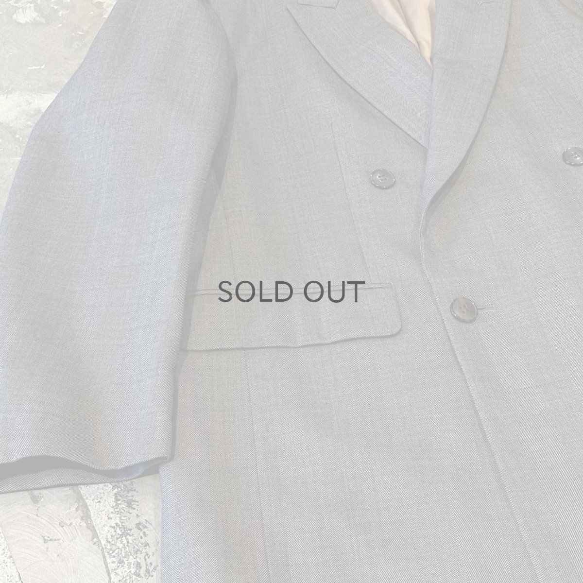 画像5: 【CHRISTIAN DIOR】GOLD LINER DOUBLE BREASTED TAILORED JACKET / Mens L (5)