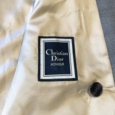 画像10: 【CHRISTIAN DIOR】GOLD LINER DOUBLE BREASTED TAILORED JACKET / Mens L (10)