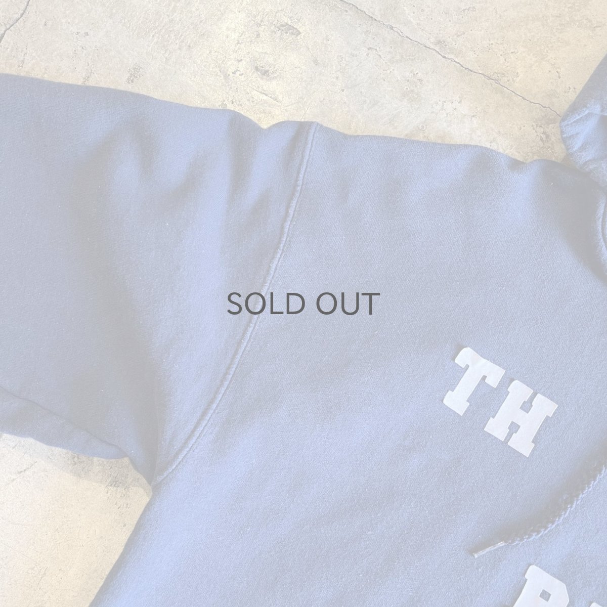 画像9: BOTH SIDES FLOCKY LOGO DESIGN SWEAT HOODIE / Ladies M(38~40) (9)